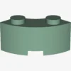 CURVED BRICK 2 KNOBS