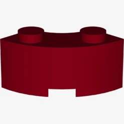 CURVED BRICK 2 KNOBS