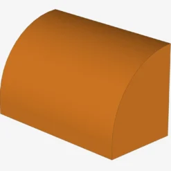 Curved Top, Brick, Modified 1 x 2 x 1 No Studs X 100
