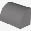 Curved Top, Brick, Modified 1 x 2 x 1 No Studs X 100