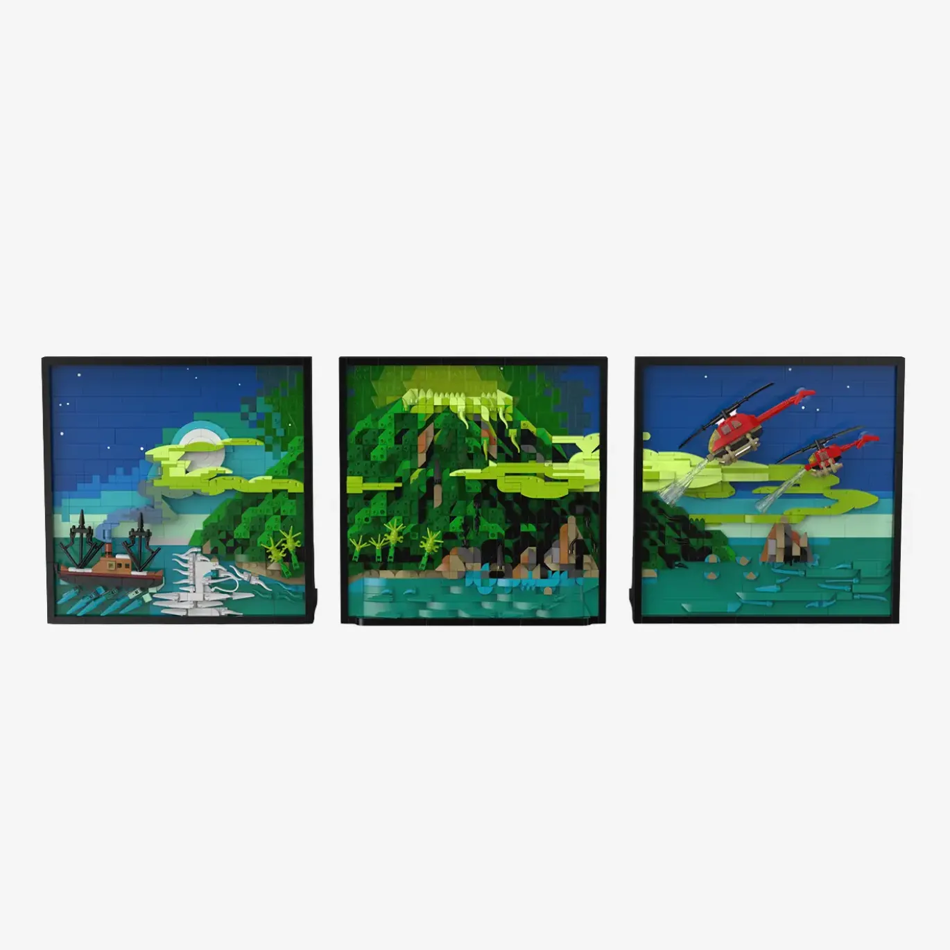 Die drei ???: 3D Bild: Toteninsel