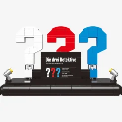 Die drei ???: 3D-Logo mit Visitenkarte