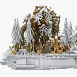Diorama: Teich im Winter