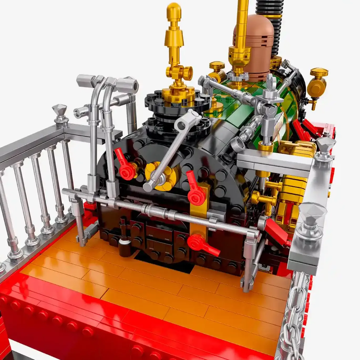 Display Dampflokomotive Adler 1:18