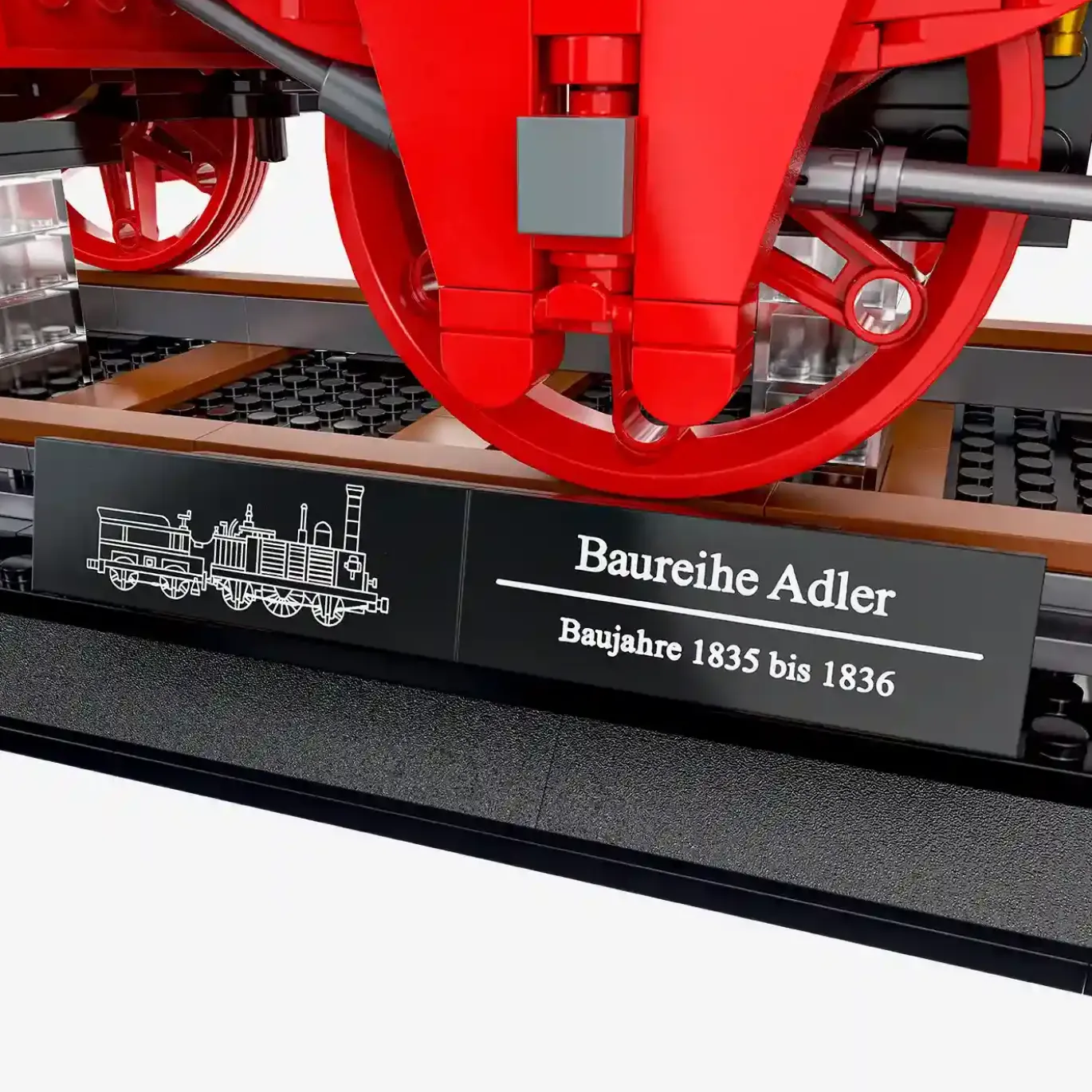 Display Dampflokomotive Adler 1:18