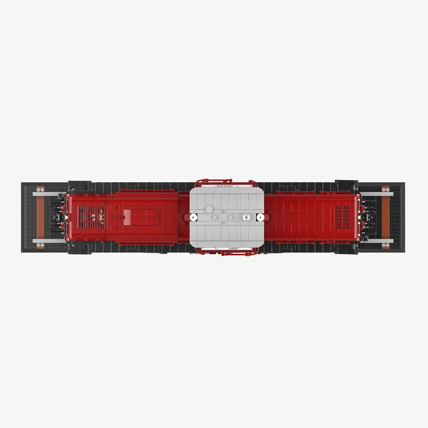 Display Lokomotive V100 dunkelrot