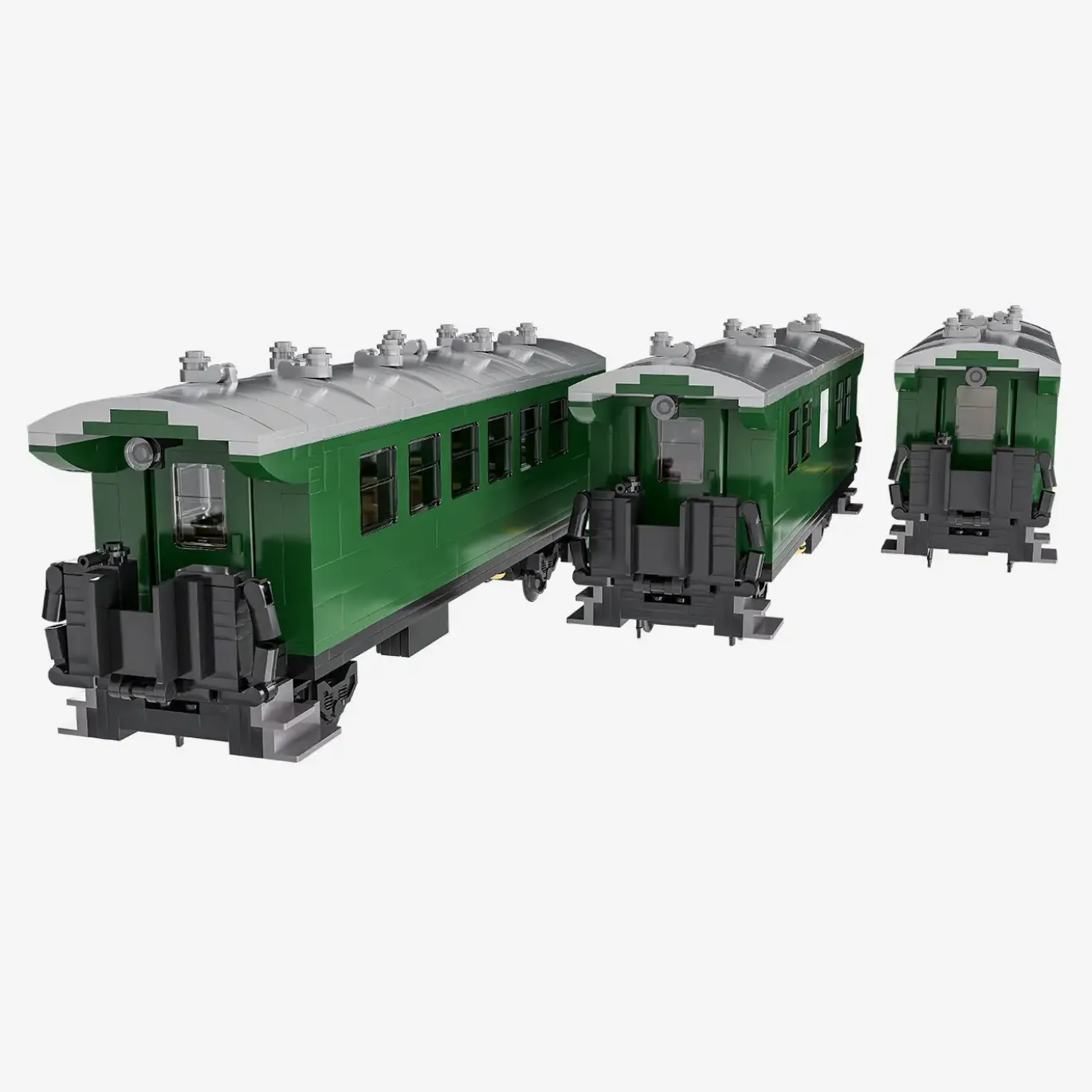 Donnerbüchse Personenwagon 1./2./3. Klasse 3 in 1 Set (8w)
