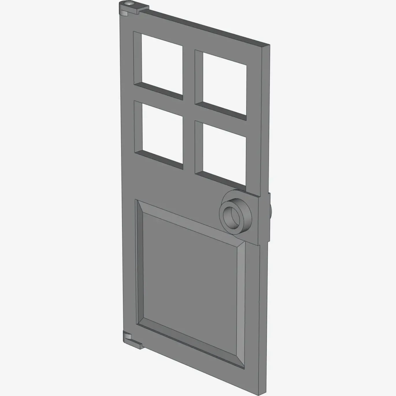 D. W. PANES F. FRAME 1X4X6 X 25