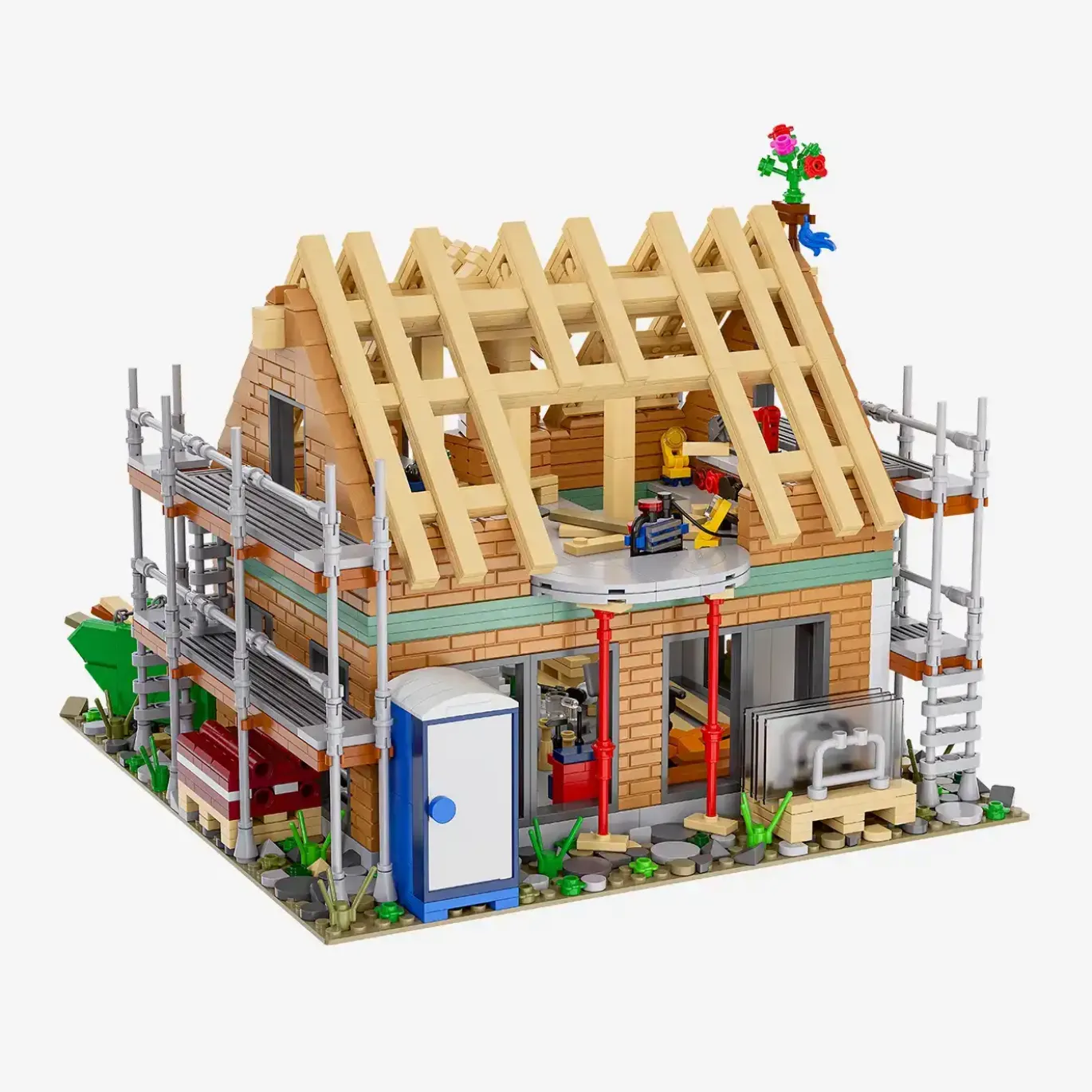 Einfamilienhaus im Rohbau