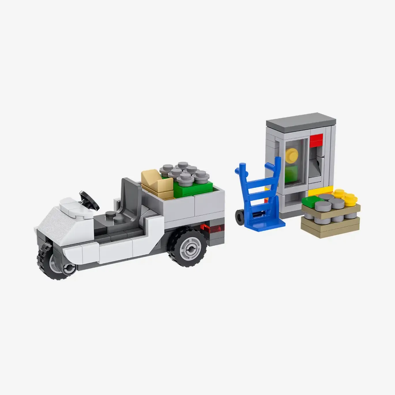 Eisenbahn-Bahnhofszubehör