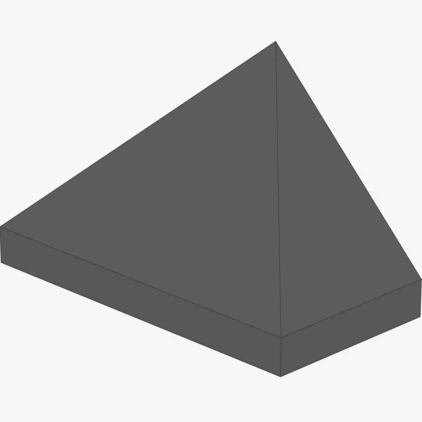 END RIDGED TILE 1X2/45° X 100