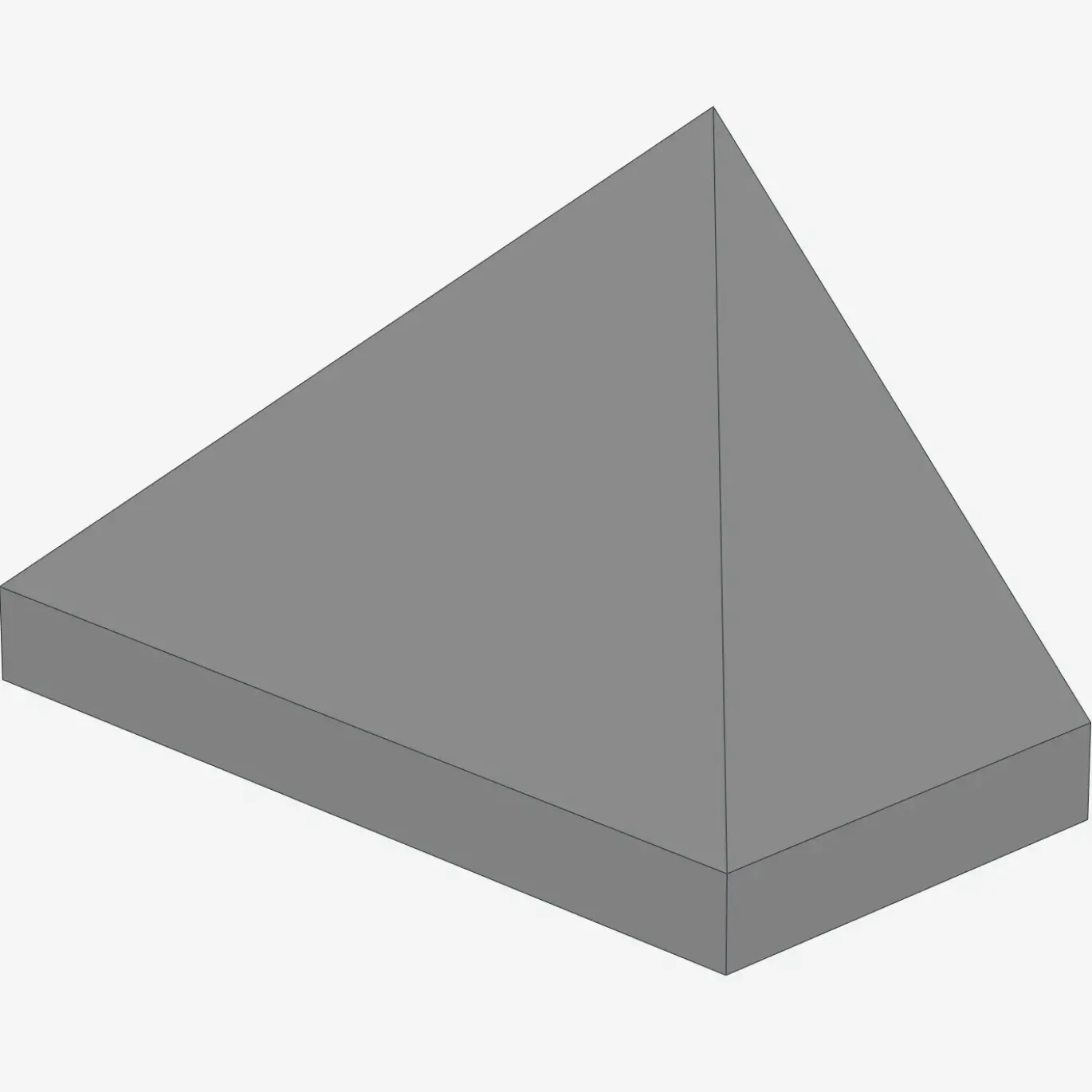 END RIDGED TILE 1X2/45° X 100