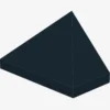 END RIDGED TILE 1X2/45° X 100