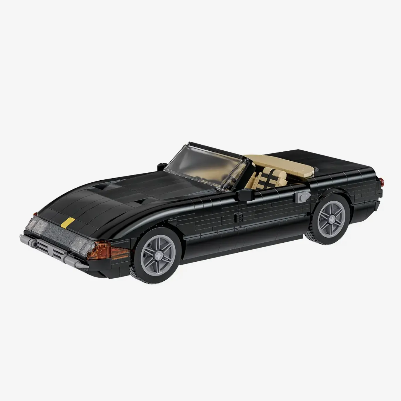 1970er Sport Cabriolet schwarz