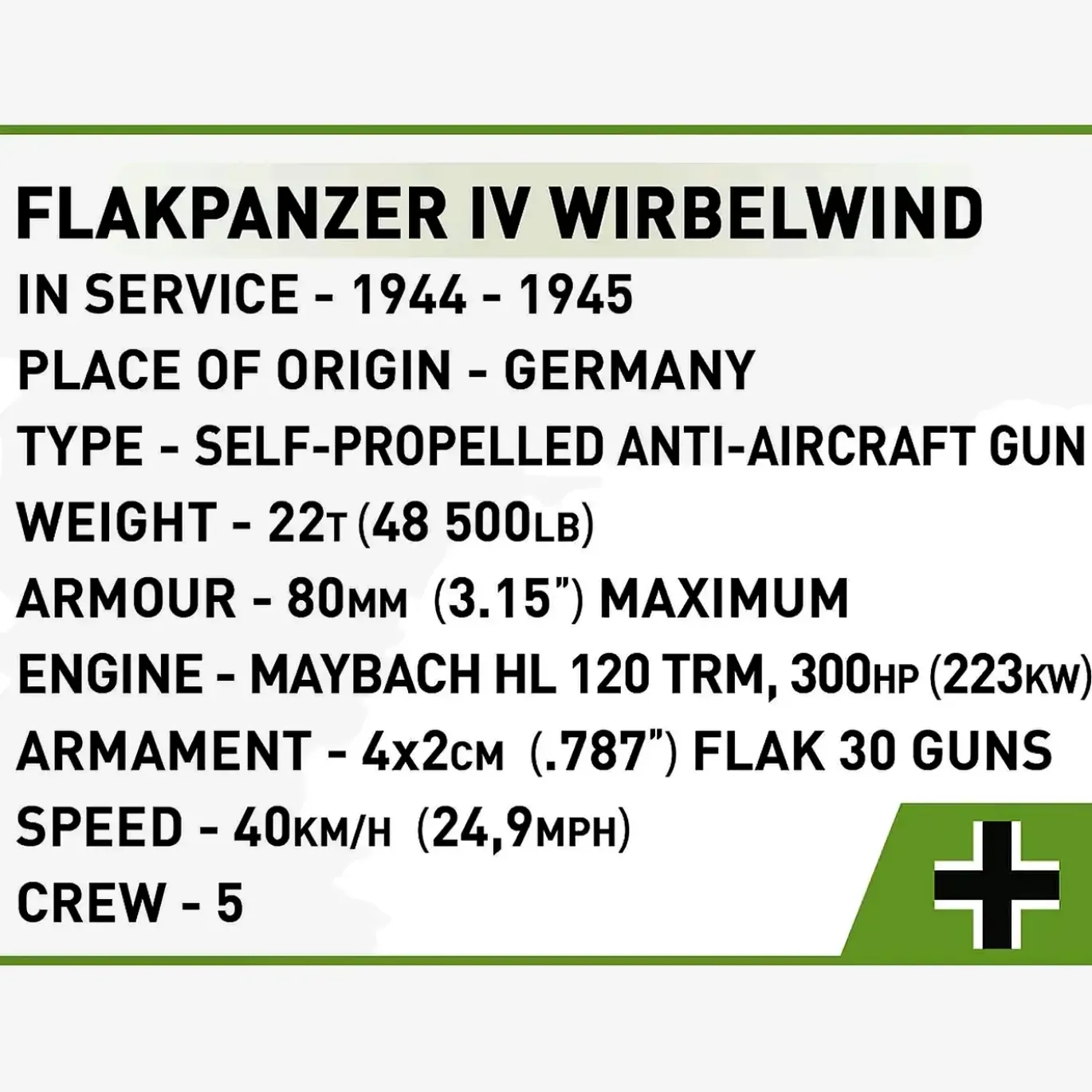 Flakpanzer IV Wirbelwind - Executive Edition