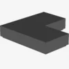 FLAT TILE CORNER 1X2X2 X 600