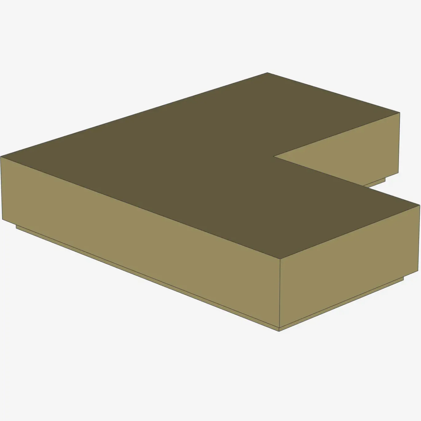 FLAT TILE CORNER 1X2X2 X 100