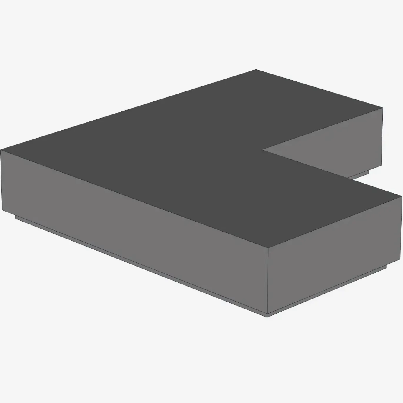 FLAT TILE CORNER 1X2X2 X 100