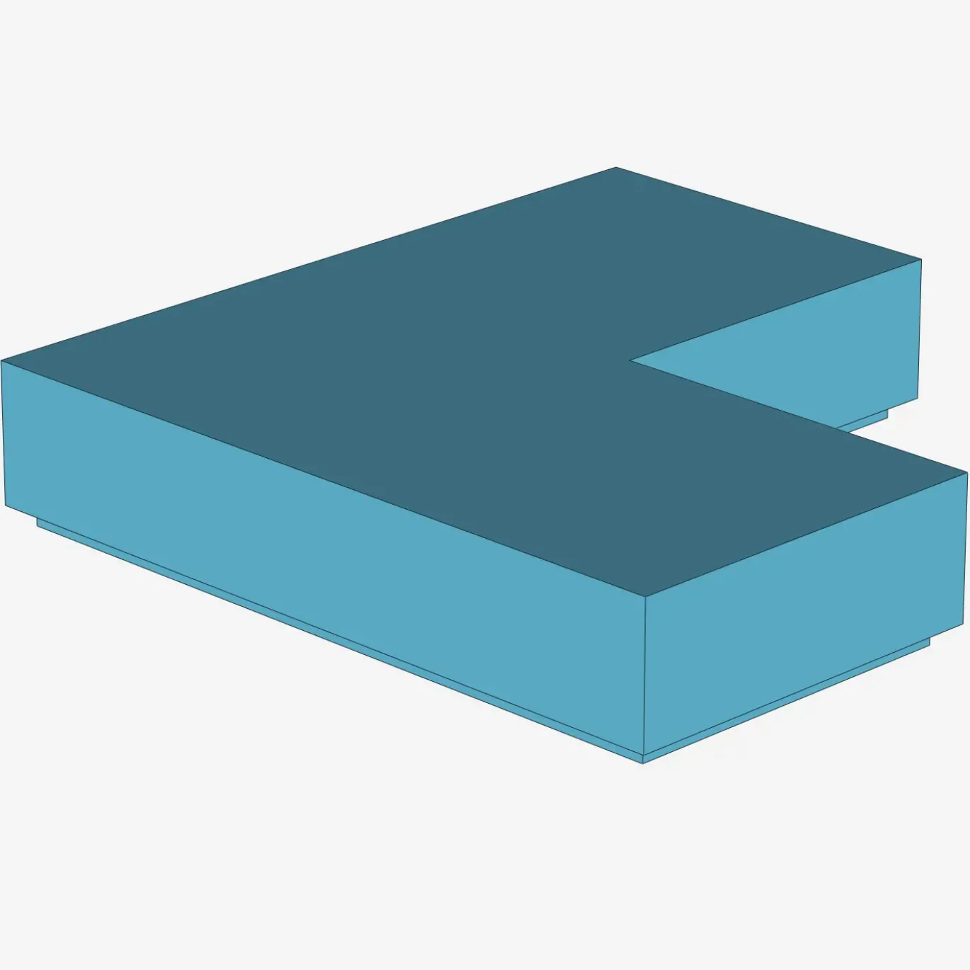 FLAT TILE CORNER 1X2X2 X 100