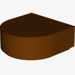 FLAT TILE 1x1 ½ CIRCLE X 200