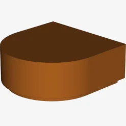 FLAT TILE 1x1 ½ CIRCLE X 200