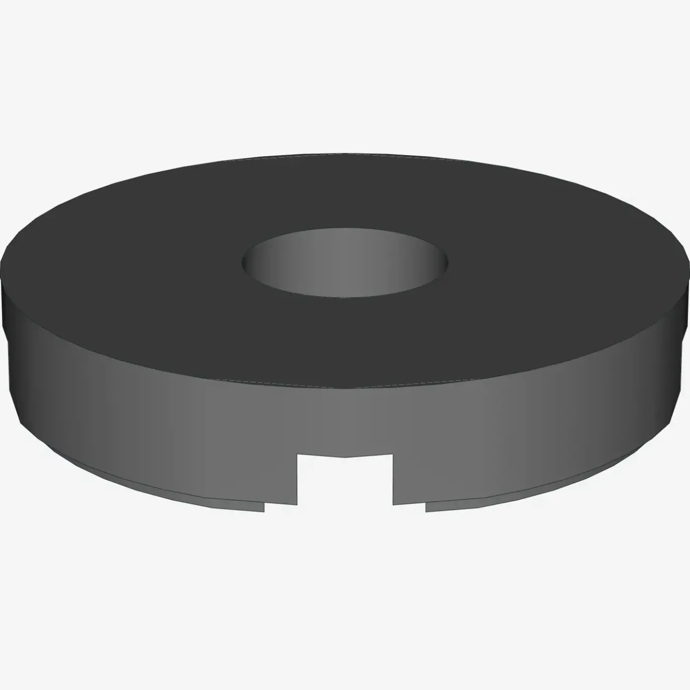 FLAT TILE 2x2 ROUND W. HOLE Ø4.85 X 100