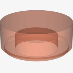 FLAT TILE 1X1, ROUND X 200