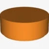 FLAT TILE 1X1, ROUND X 200