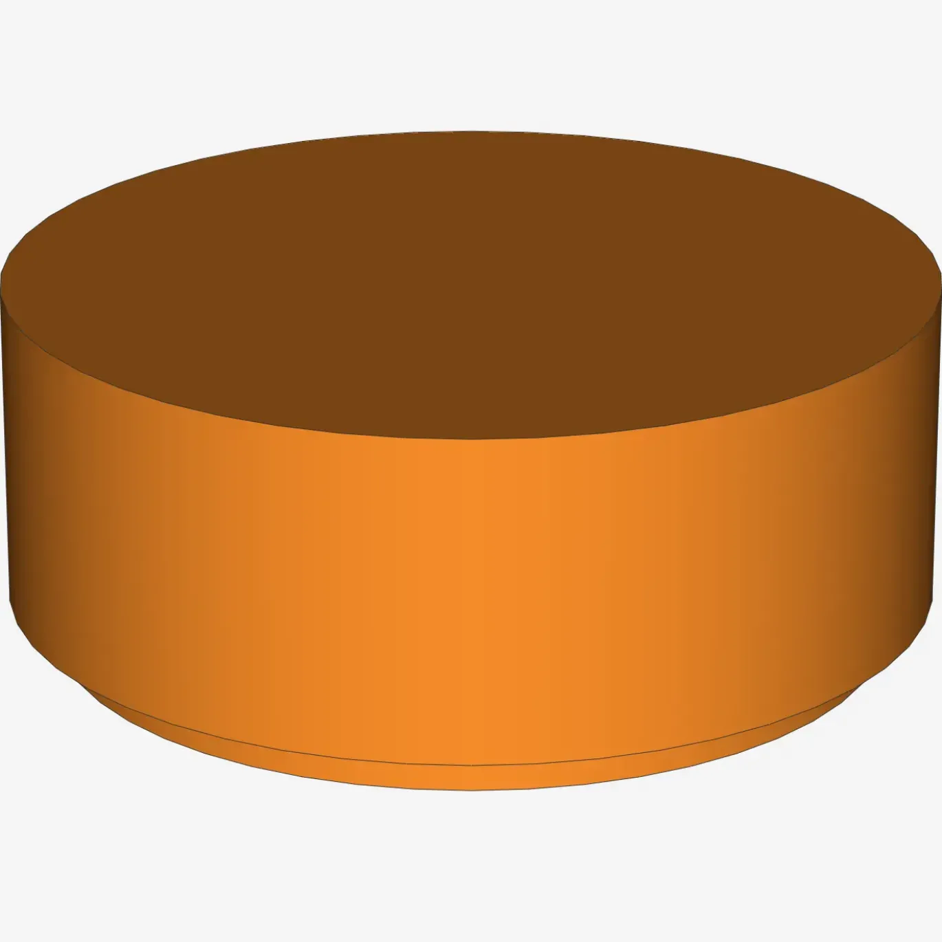 FLAT TILE 1X1, ROUND X 200