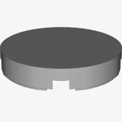 FLAT TILE 2X2, ROUND X 600
