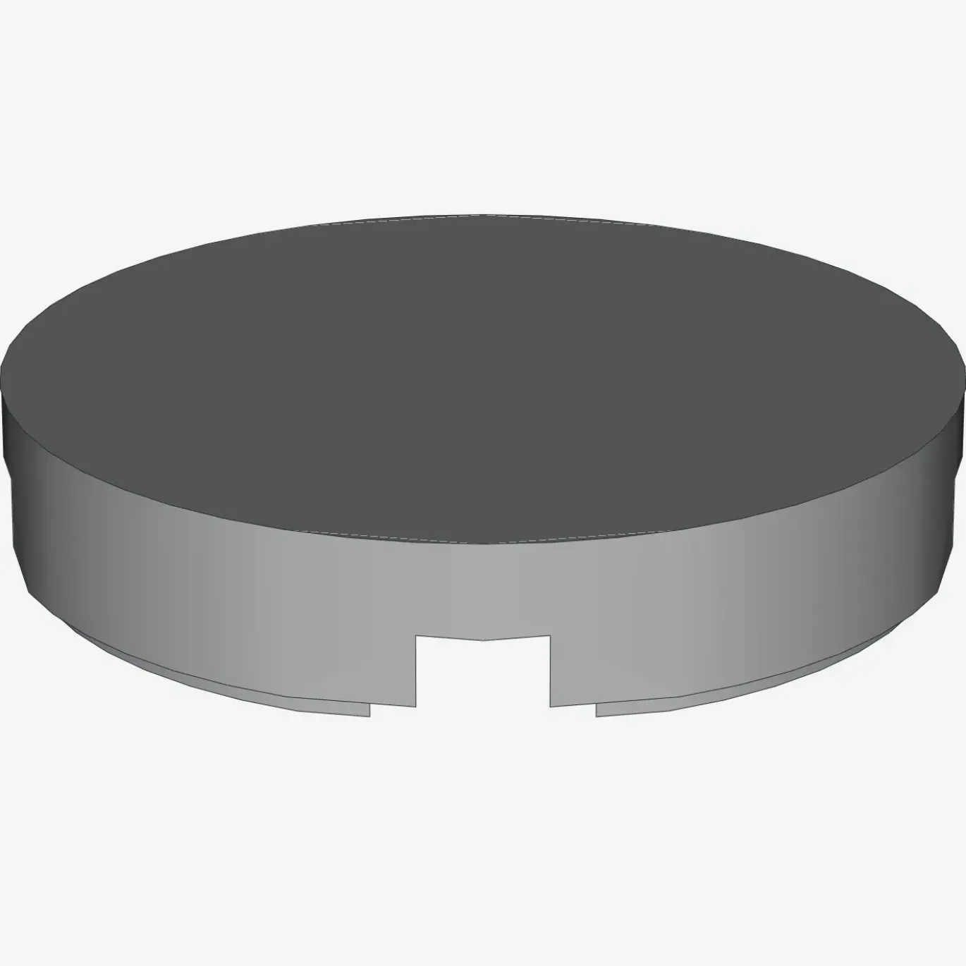 FLAT TILE 2X2, ROUND X 600