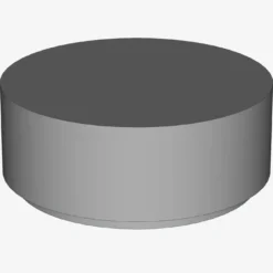 FLAT TILE 1X1, ROUND X 200