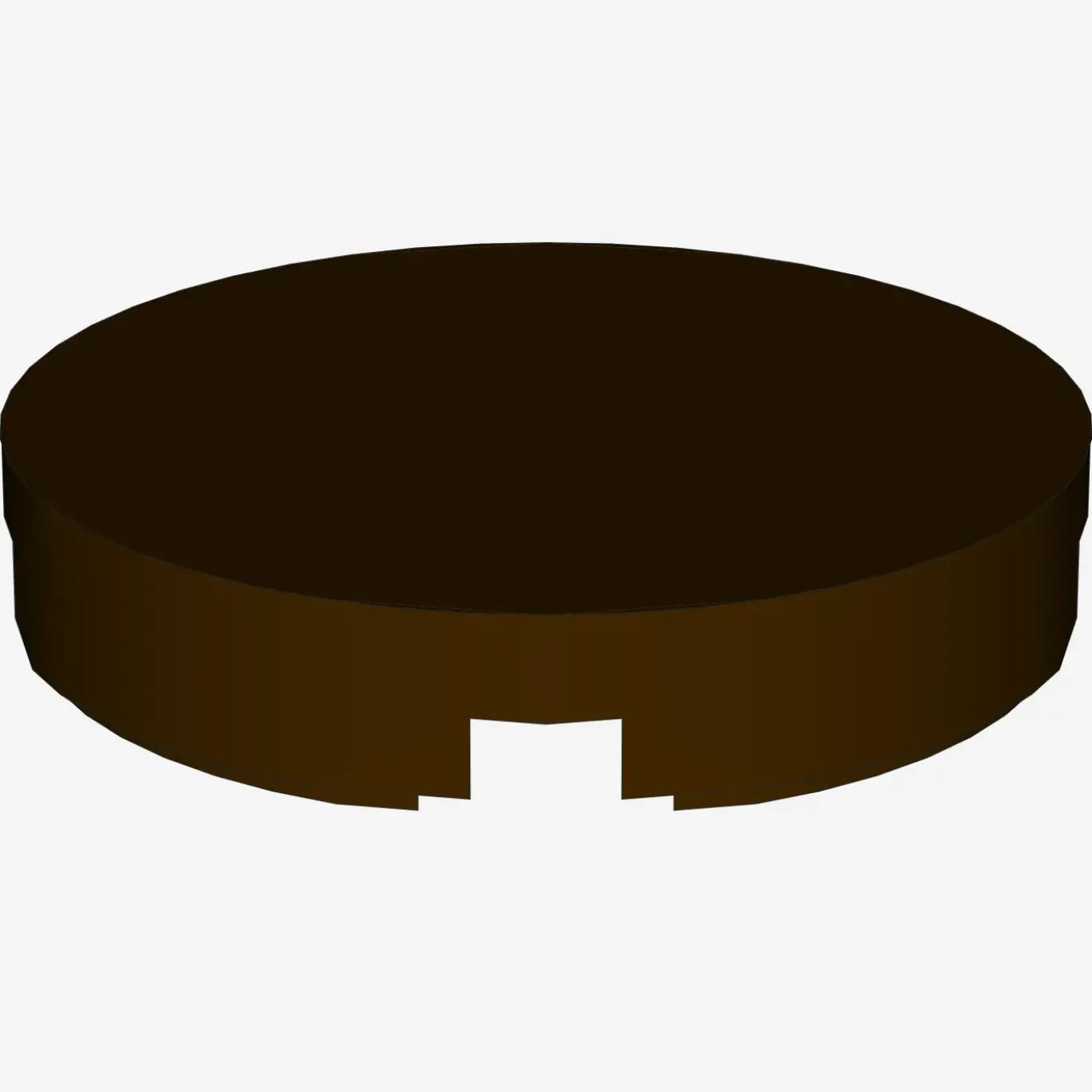 FLAT TILE 2X2, ROUND X 100