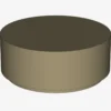 FLAT TILE 1X1, ROUND X 200