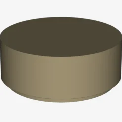 FLAT TILE 1X1, ROUND X 200