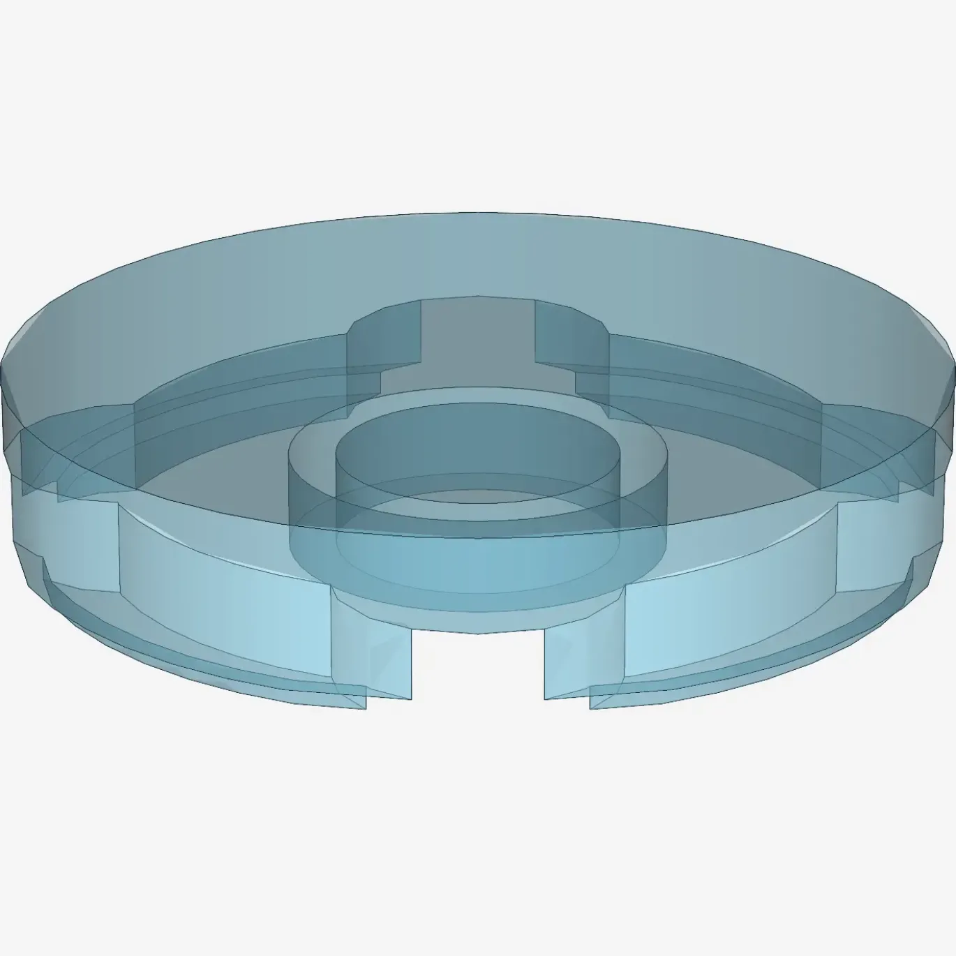 FLAT TILE 2X2, ROUND X 100