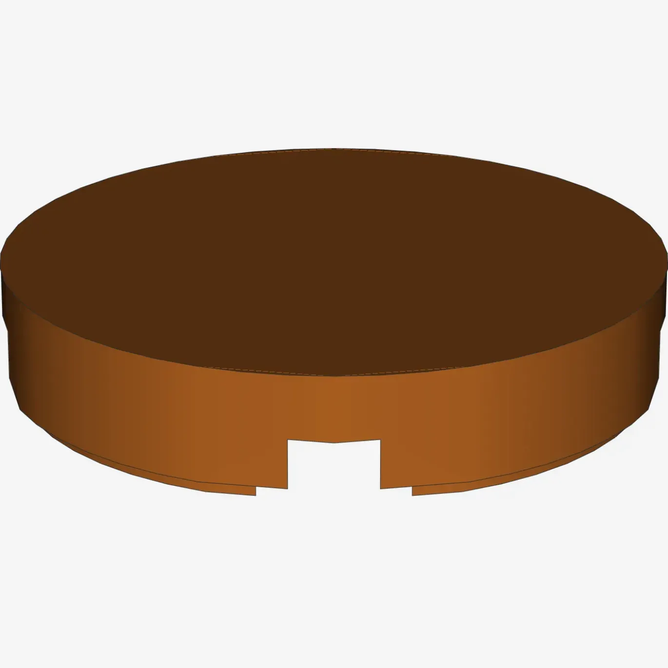 FLAT TILE 2X2, ROUND X 100