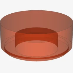 FLAT TILE 1X1, ROUND X 200