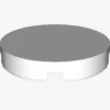 FLAT TILE 2X2, ROUND X 100