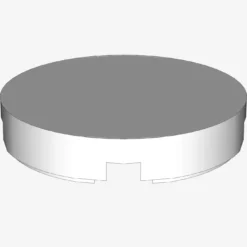 FLAT TILE 2X2, ROUND X 100