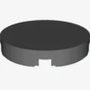 FLAT TILE 2X2, ROUND X 100