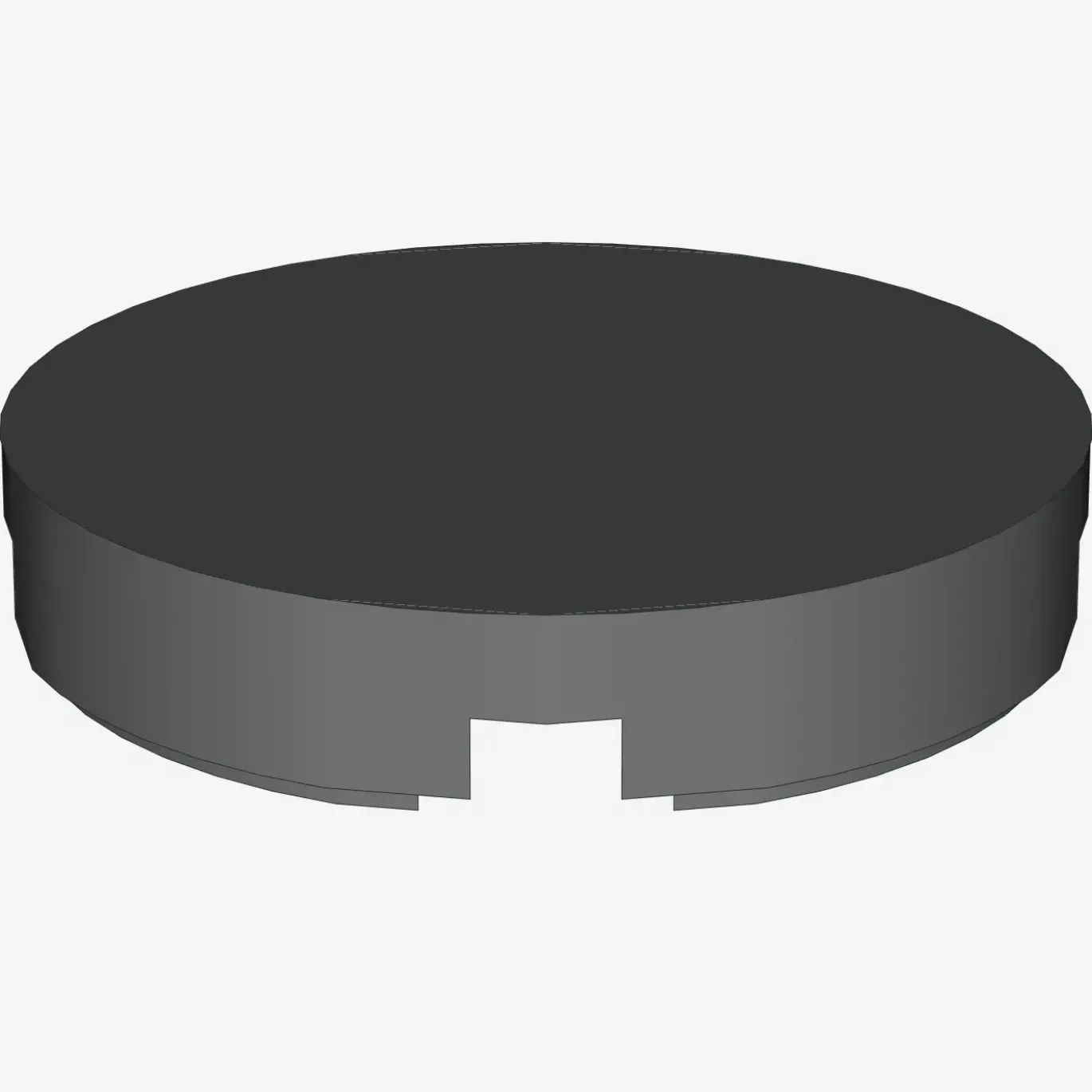 FLAT TILE 2X2, ROUND X 100