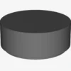FLAT TILE 1X1, ROUND X 1200