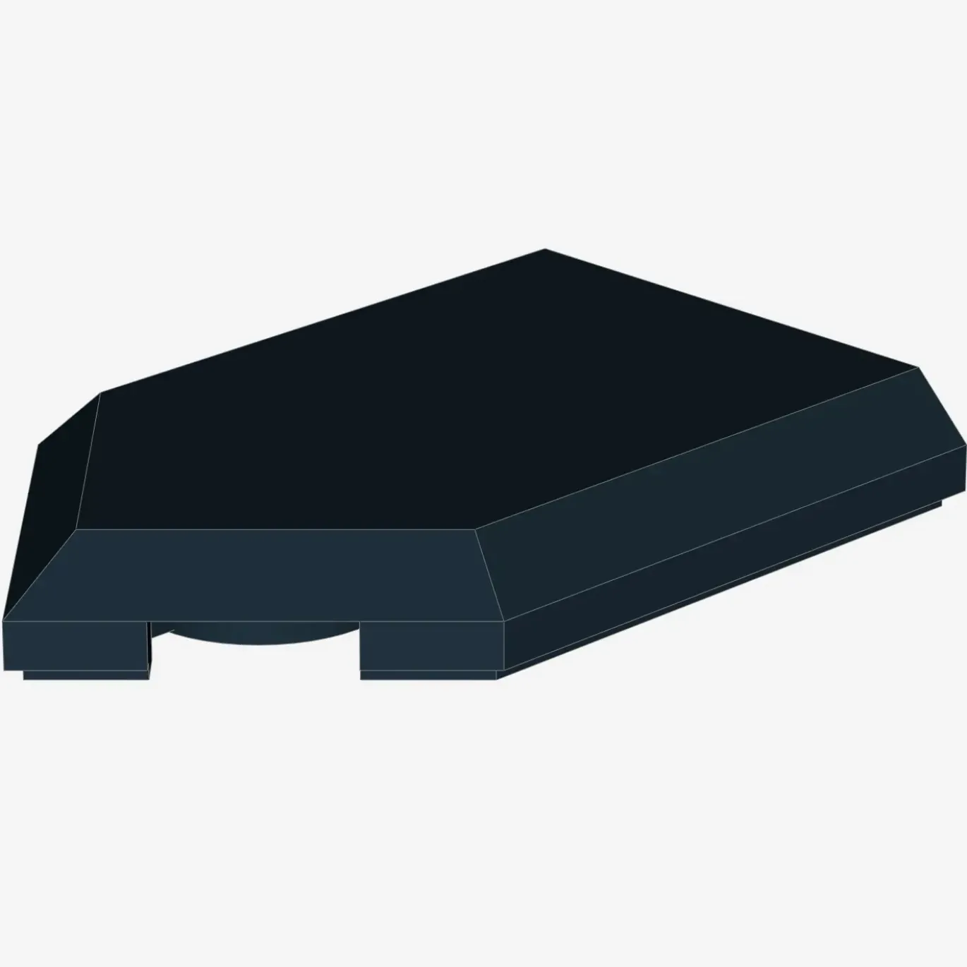 FLAT TILE 2X3 W/ ANGLE X 100