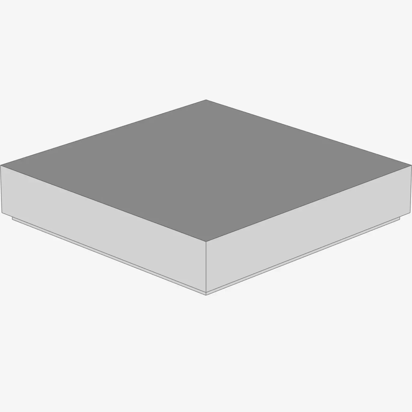 FLAT TILE 2X2 X 600