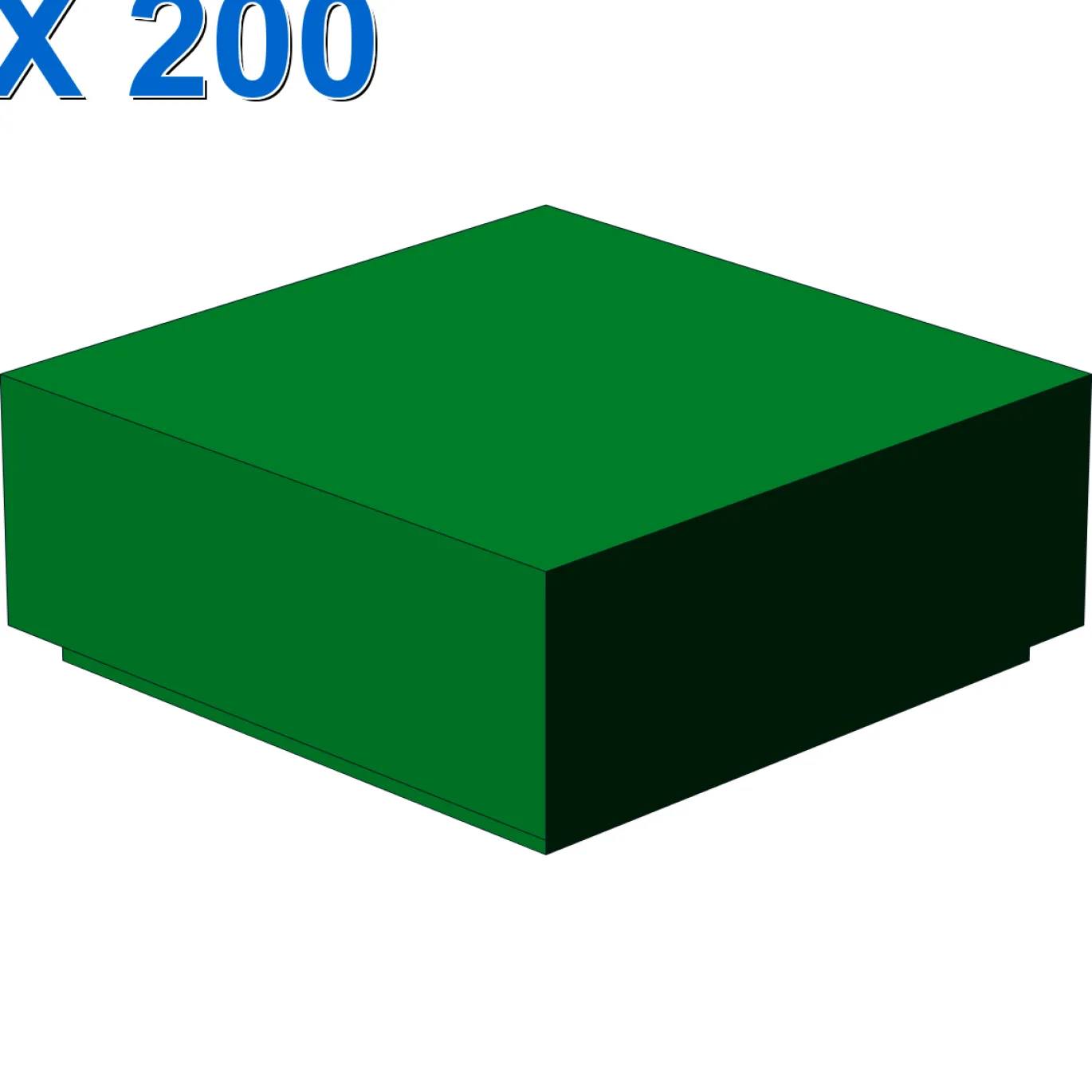 FLAT TILE 1X1 X 200