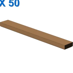 FLAT TILE 1X8 X 50
