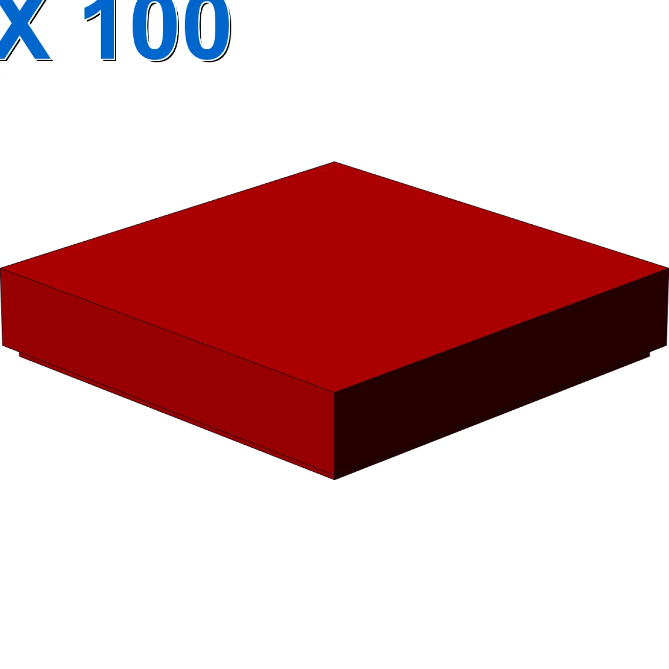 FLAT TILE 2X2 X 100