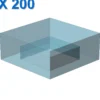 FLAT TILE 1X1 X 200