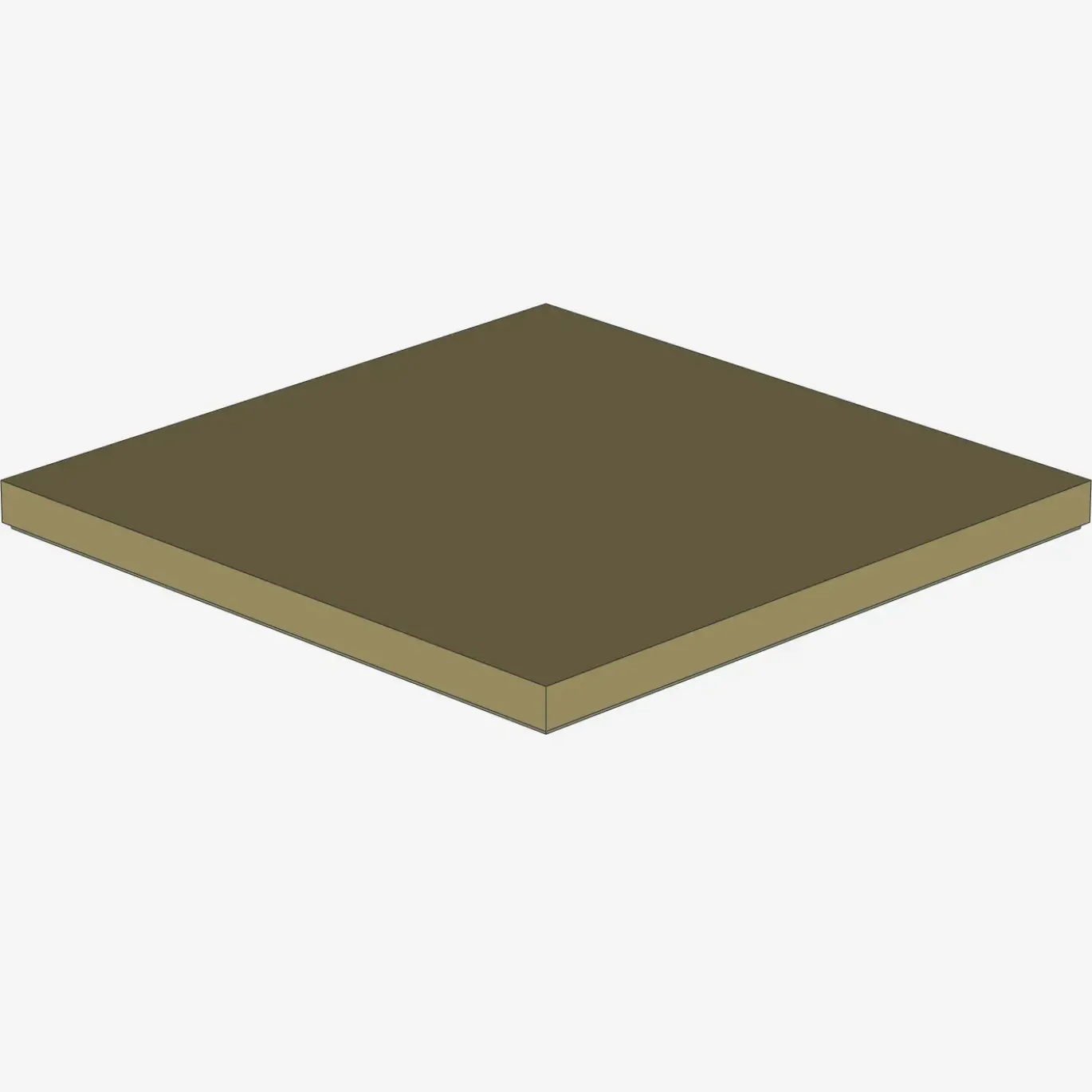 FLAT TILE 6X6 X 10